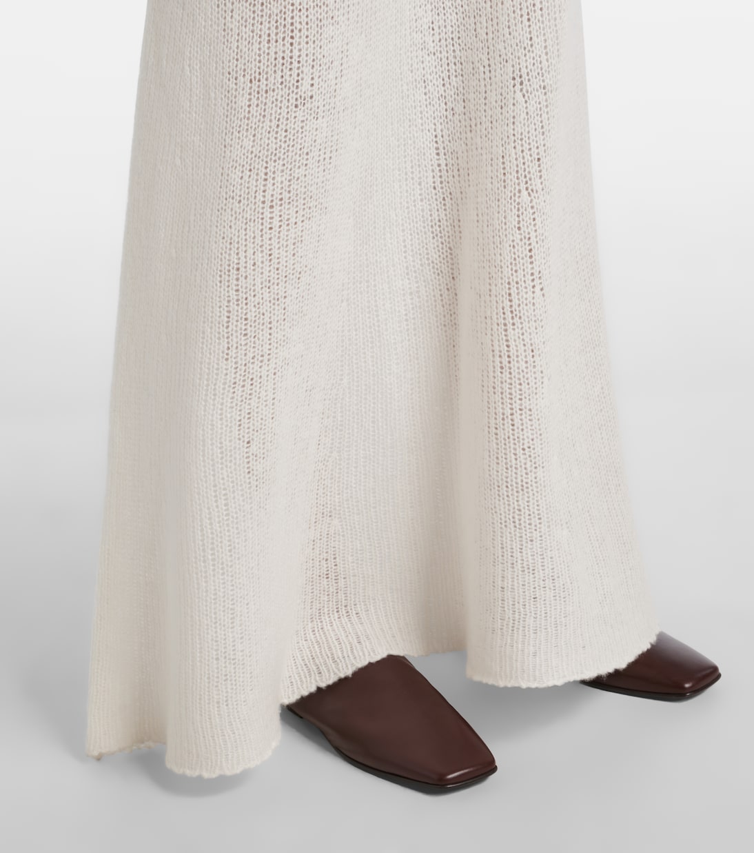 Madalena cashmere and silk maxi dress | Lisa Yang