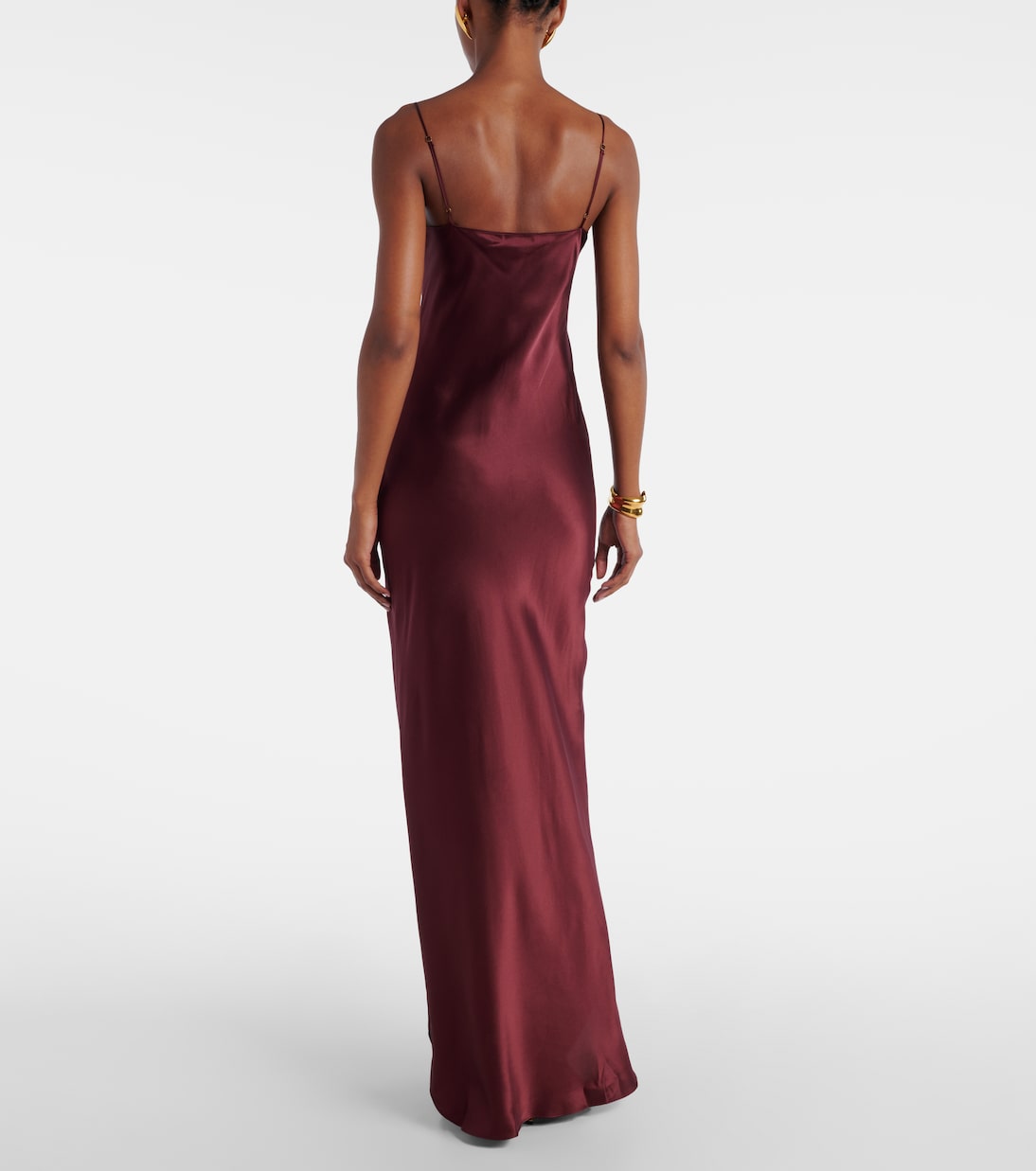 Vestido de fiesta Cami de charmeuse de seda | Nili Lotan