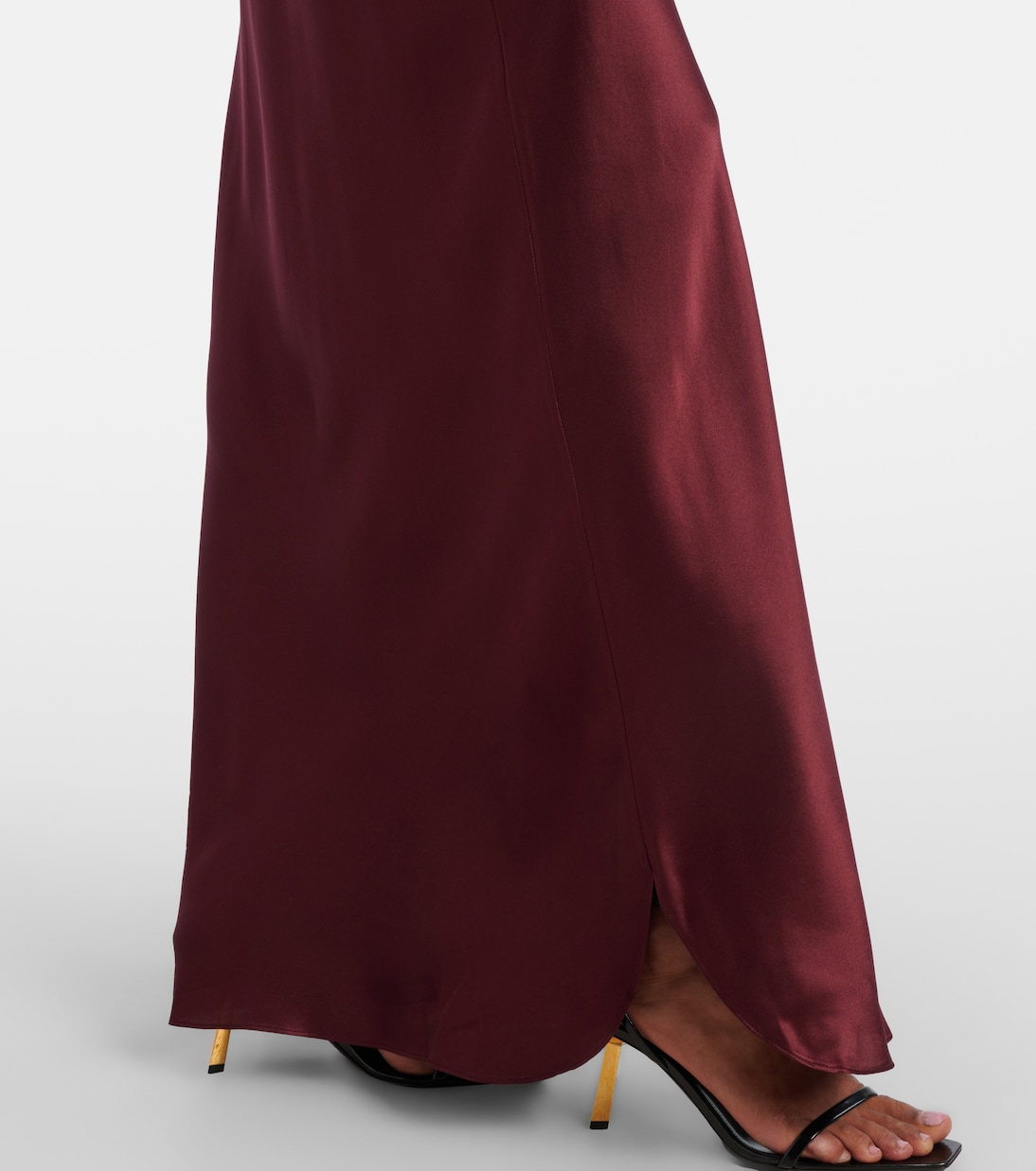 Vestido de fiesta Cami de charmeuse de seda | Nili Lotan