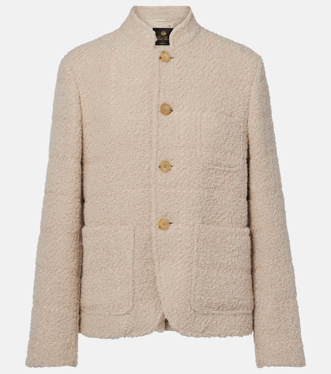 Spagna Mini SB bouclé wool-blend jacket | Loro Piana
