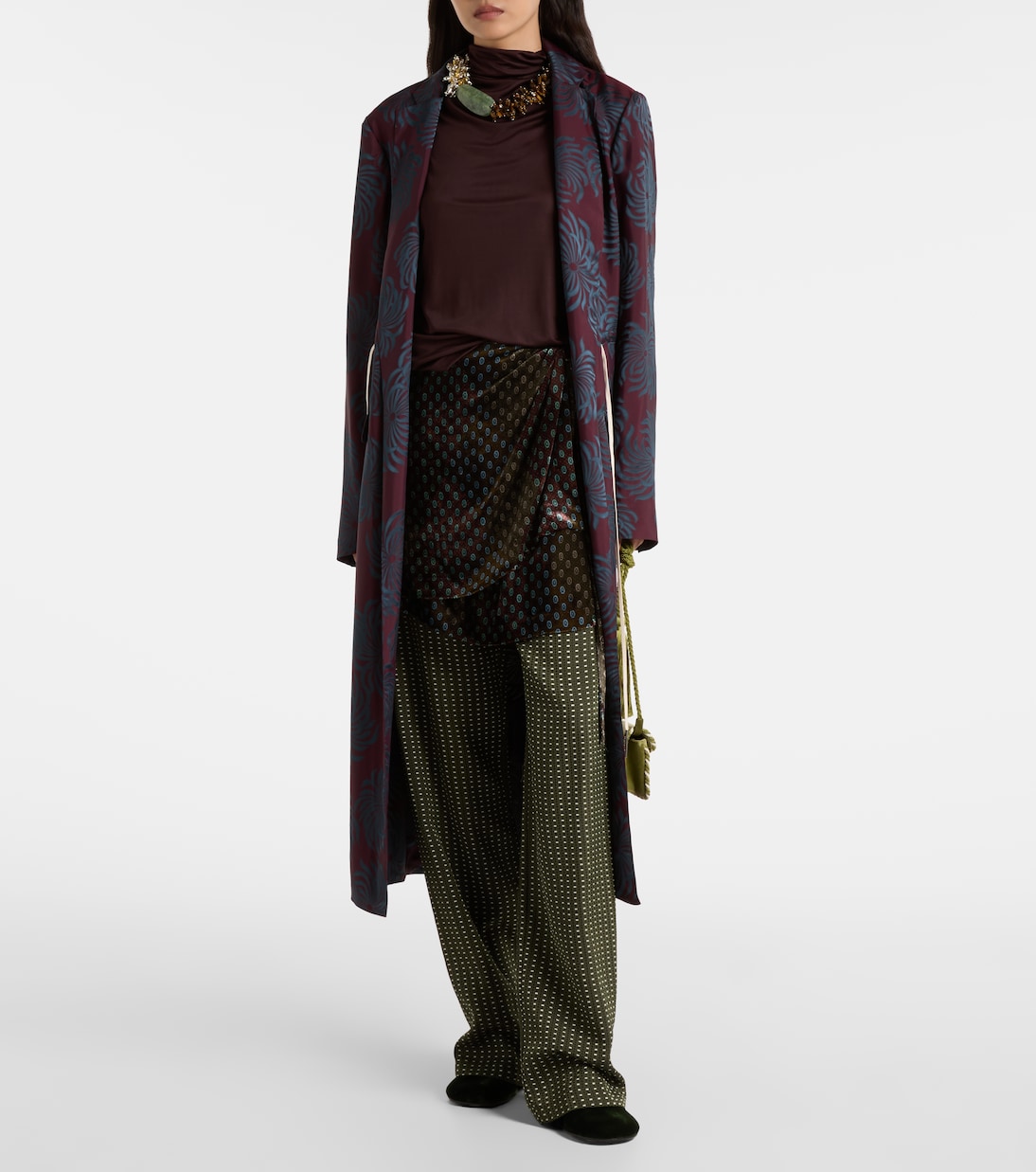 Huala draped top | Dries Van Noten