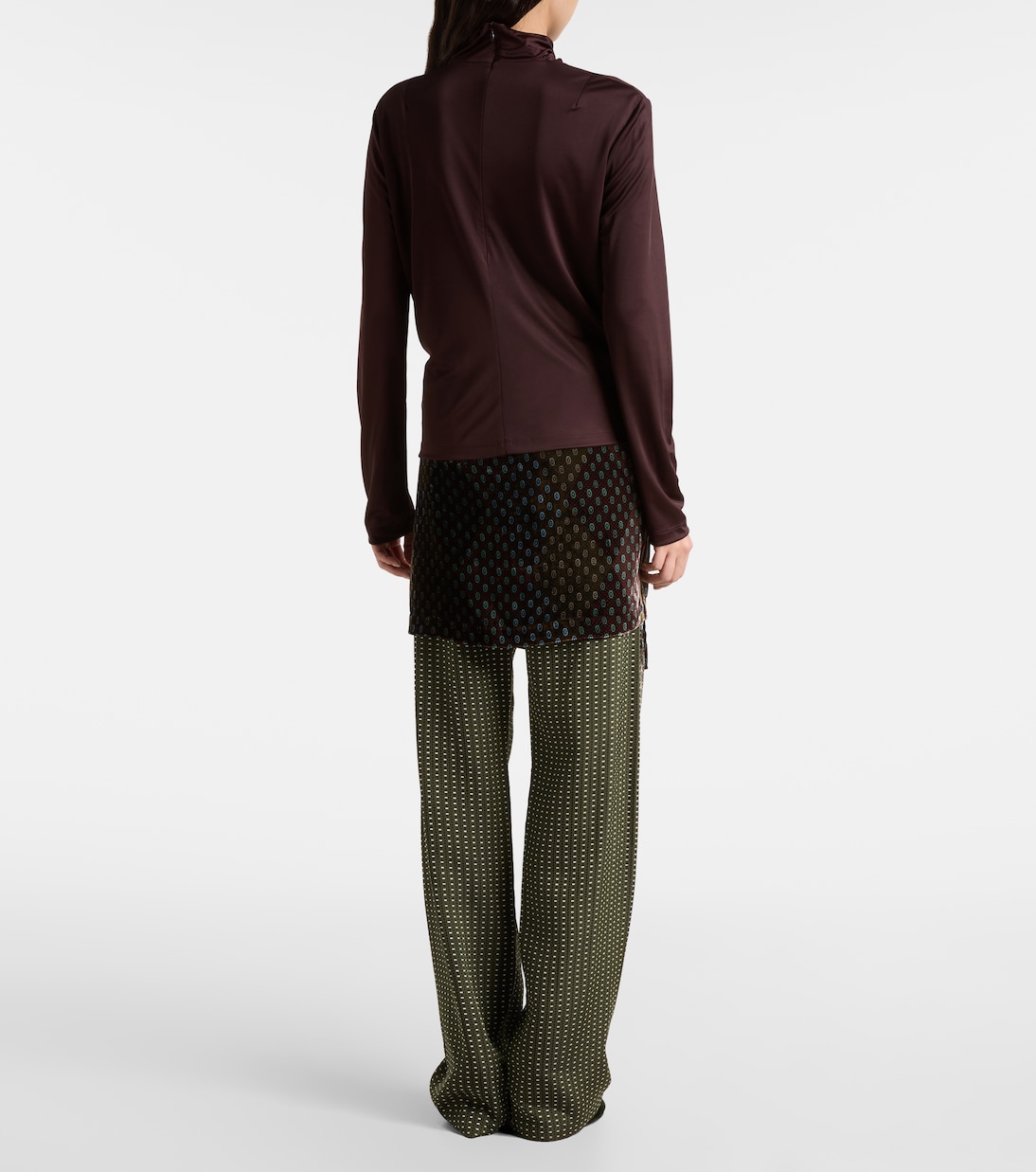 Huala draped top | Dries Van Noten