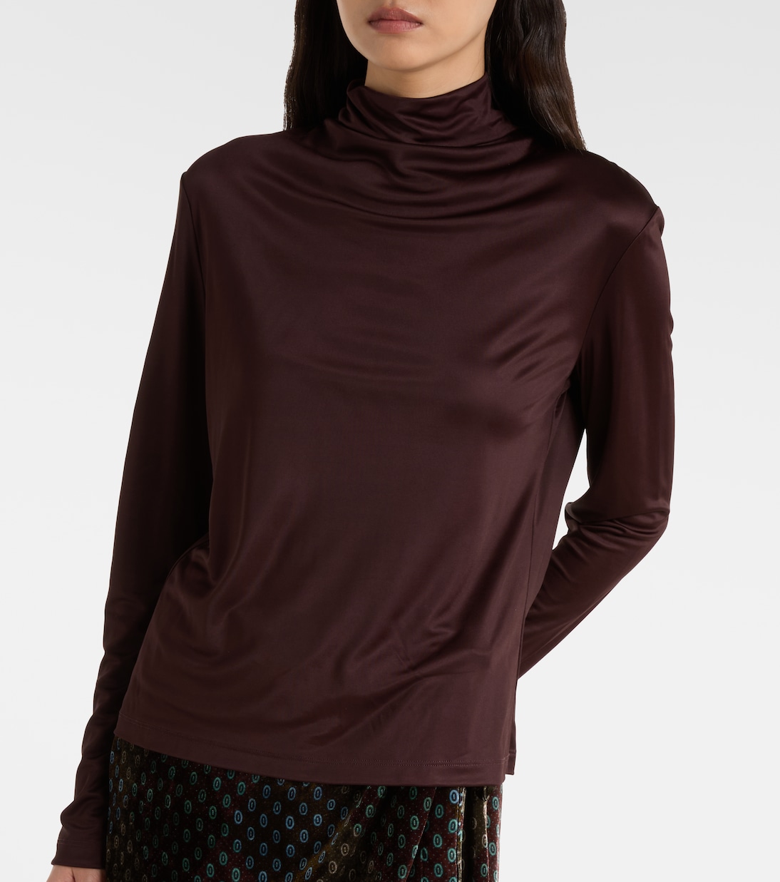 Huala draped top | Dries Van Noten