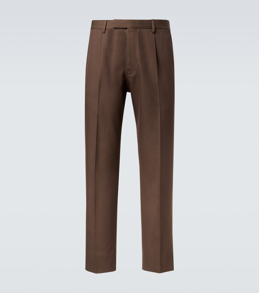 Cotton and wool straight pants | Zegna