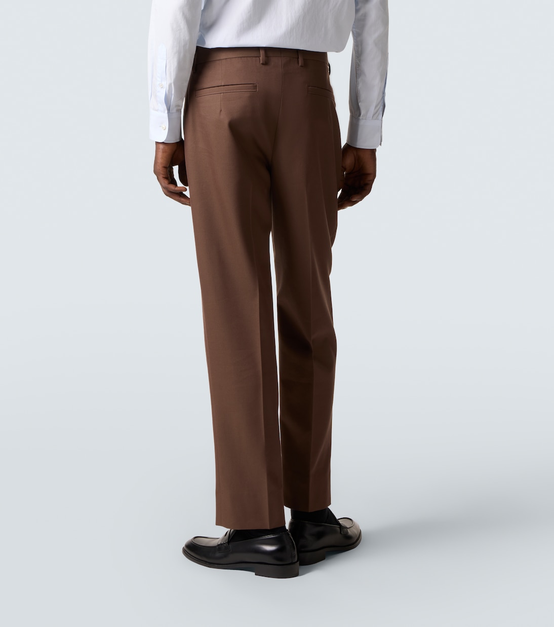 Cotton and wool straight pants | Zegna