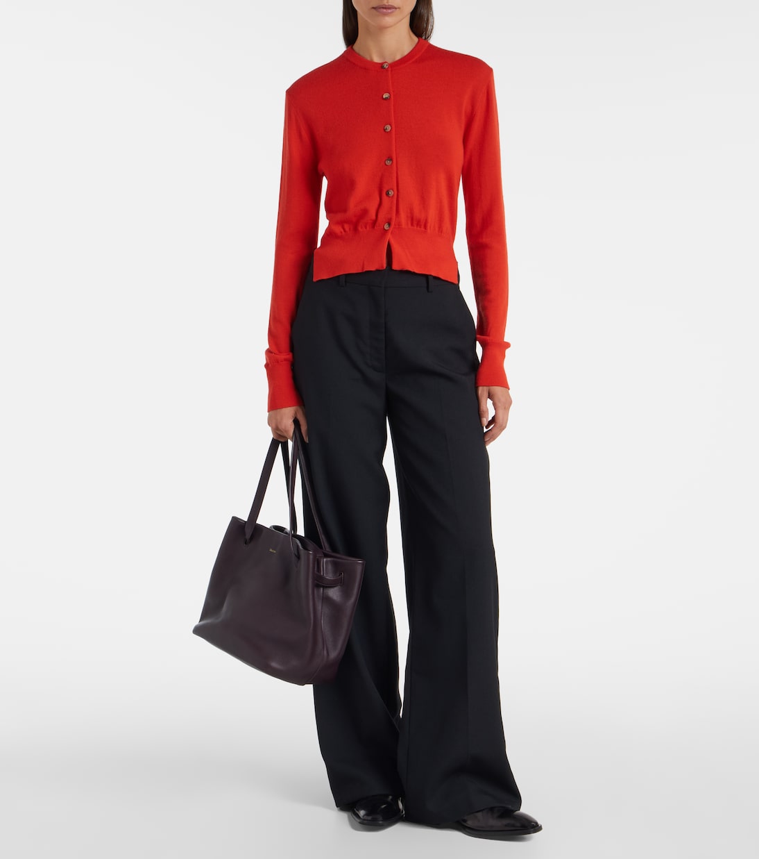 Lila wool cardigan | Calvin Klein