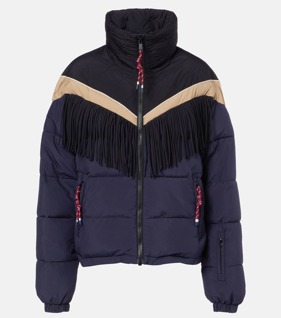 Fox fringed ski jacket | The Upside