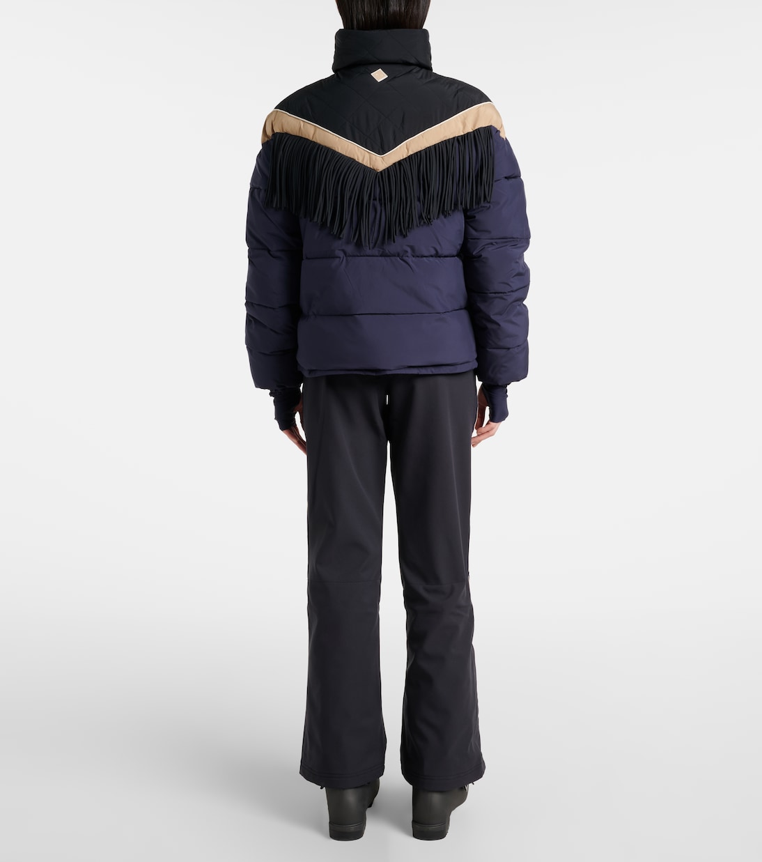 Fox fringed ski jacket | The Upside