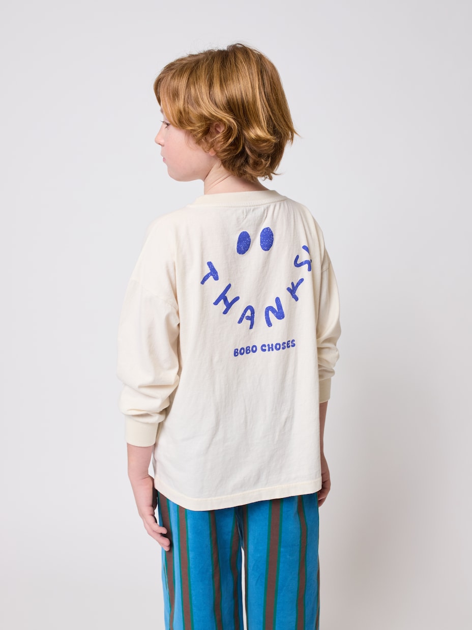 Bedrucktes Longsleeve aus Baumwolle | Bobo Choses