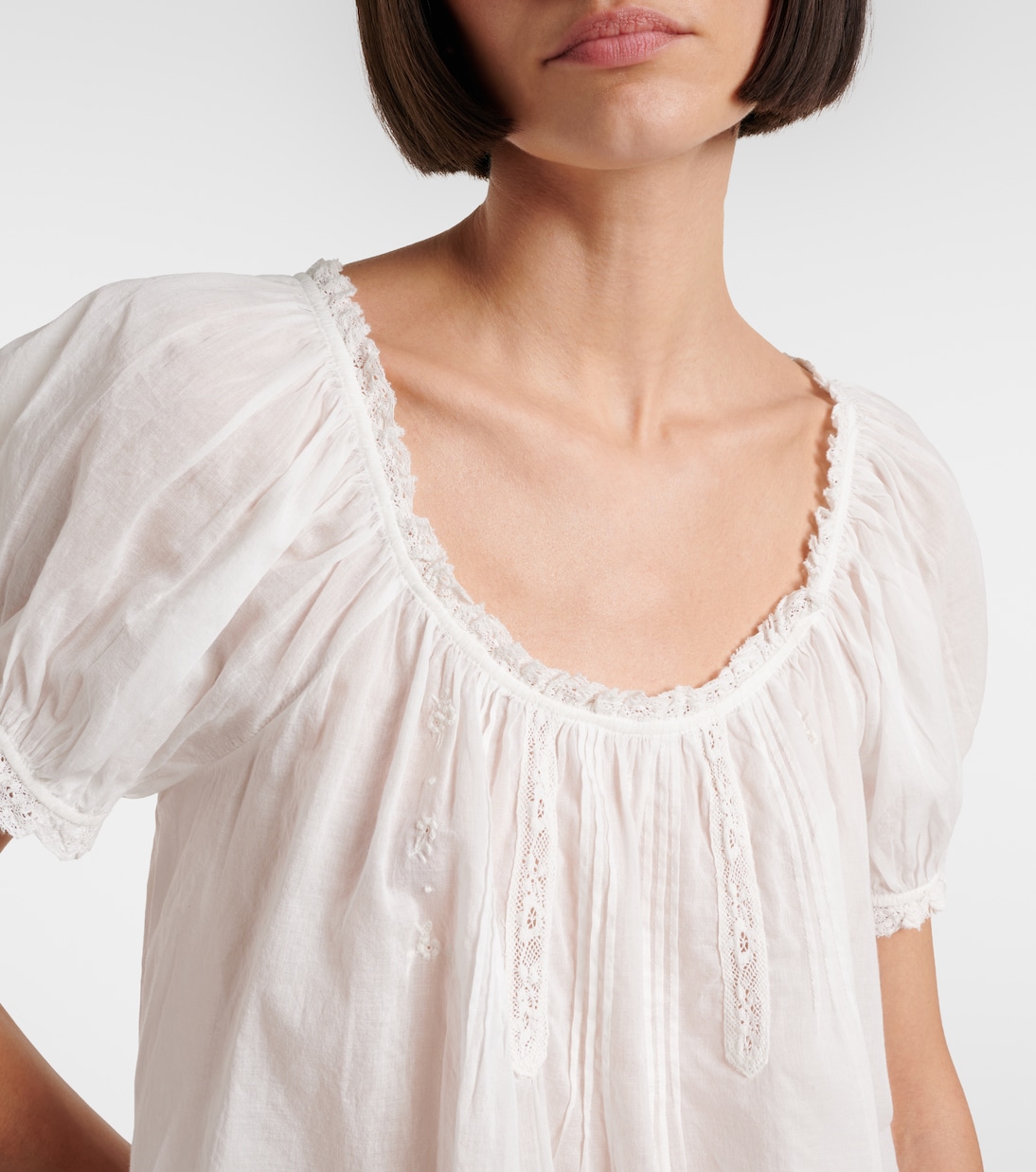 Frederica cotton voile top | Dôen