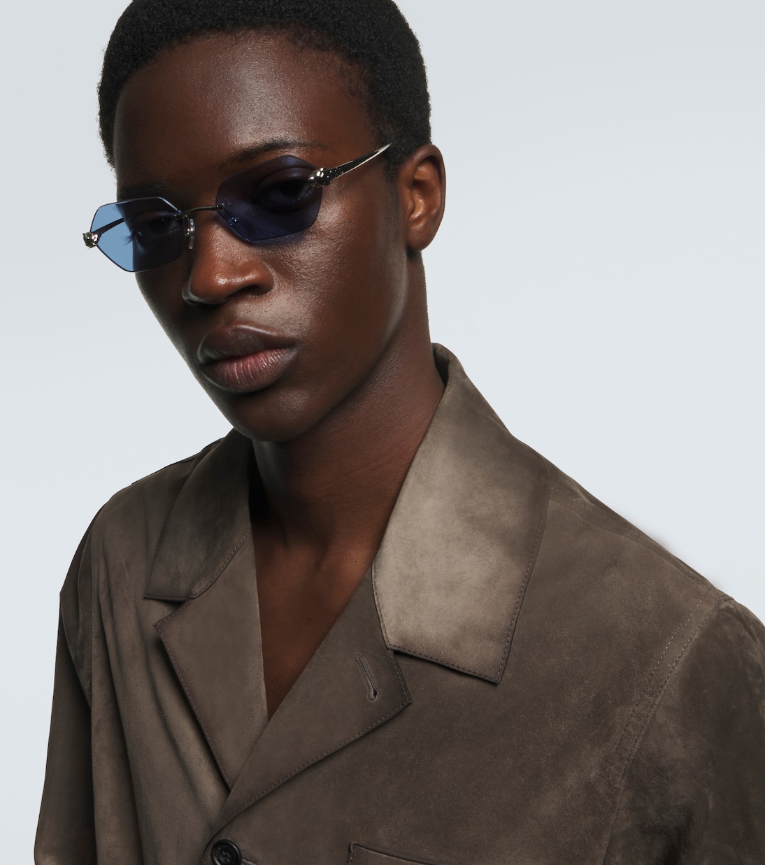 The Panthère De Cartier square sunglasses | Cartier Eyewear Collection