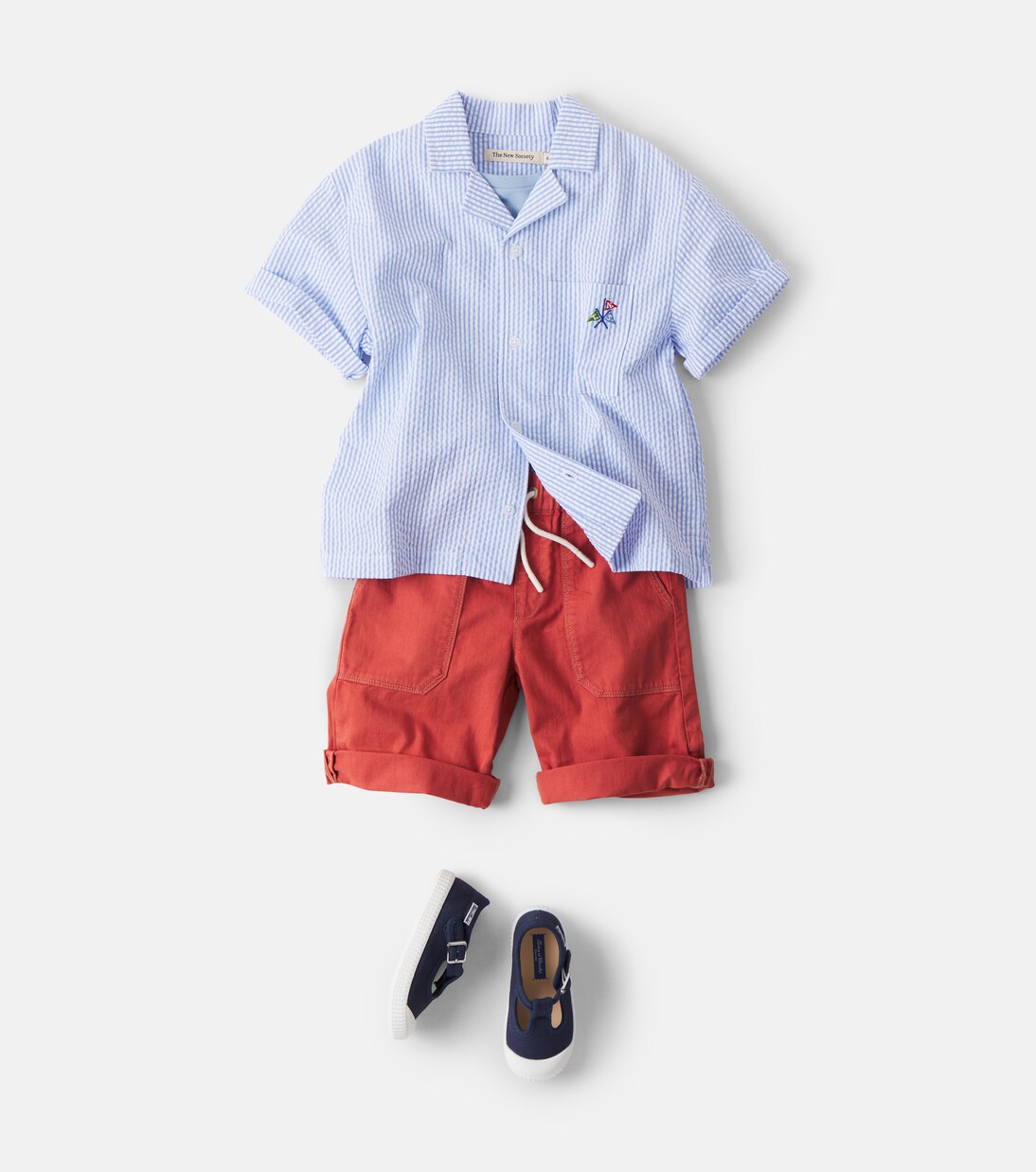 Chemise de bowling Almond en coton  | The New Society