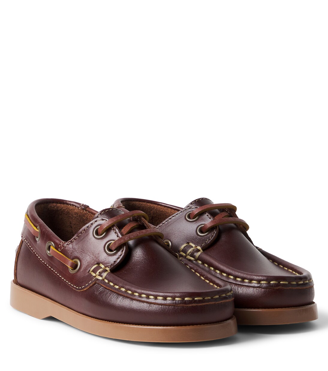 Leather boat shoes | Pepa London