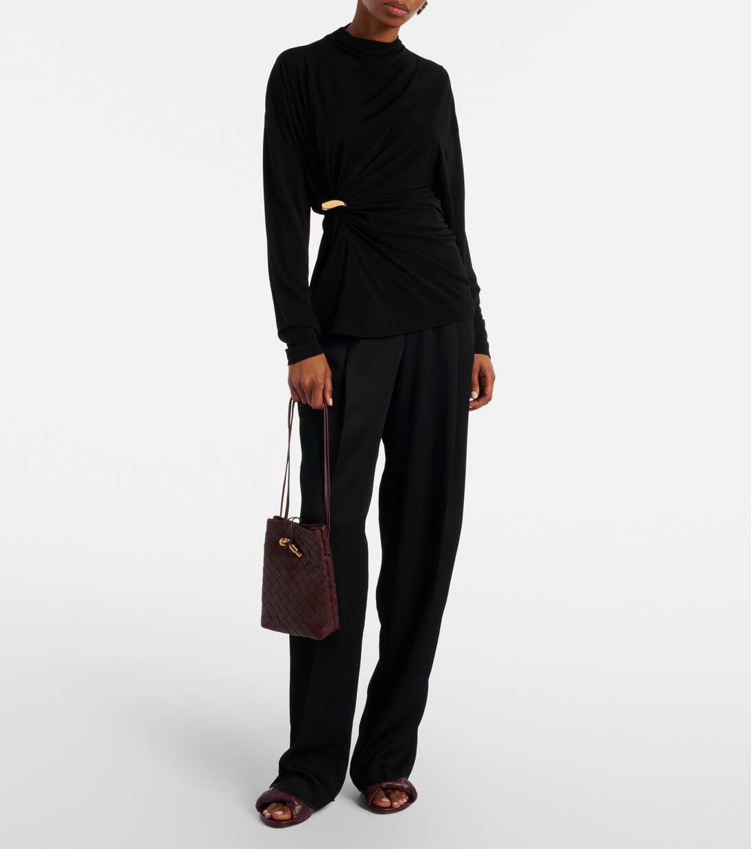 Smartphone-Etui Andiamo aus Leder | Bottega Veneta