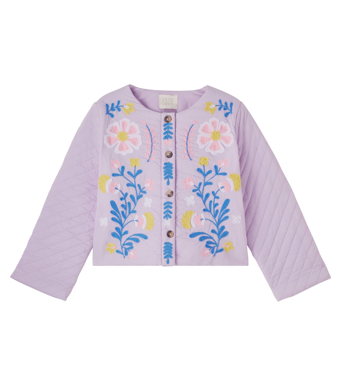 Orisha embroidered cotton jacket | Louise Misha