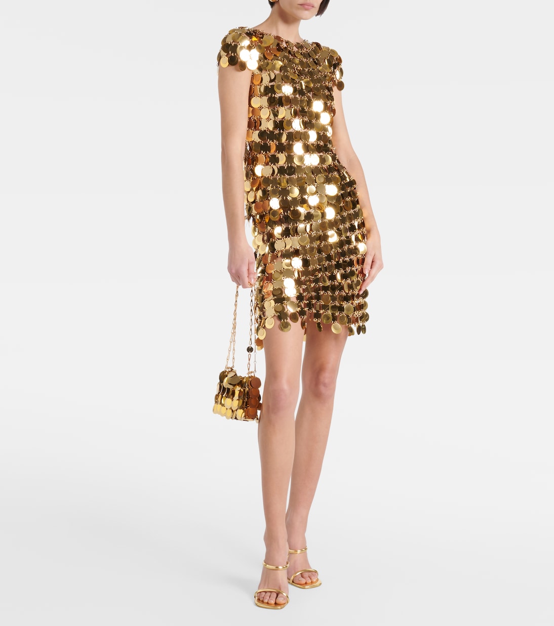 Top con paillettes | Rabanne