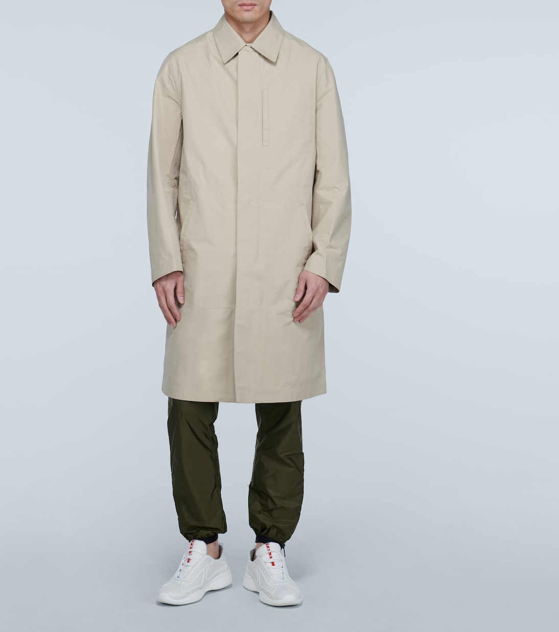 Impermeable en tejido técnico | Prada