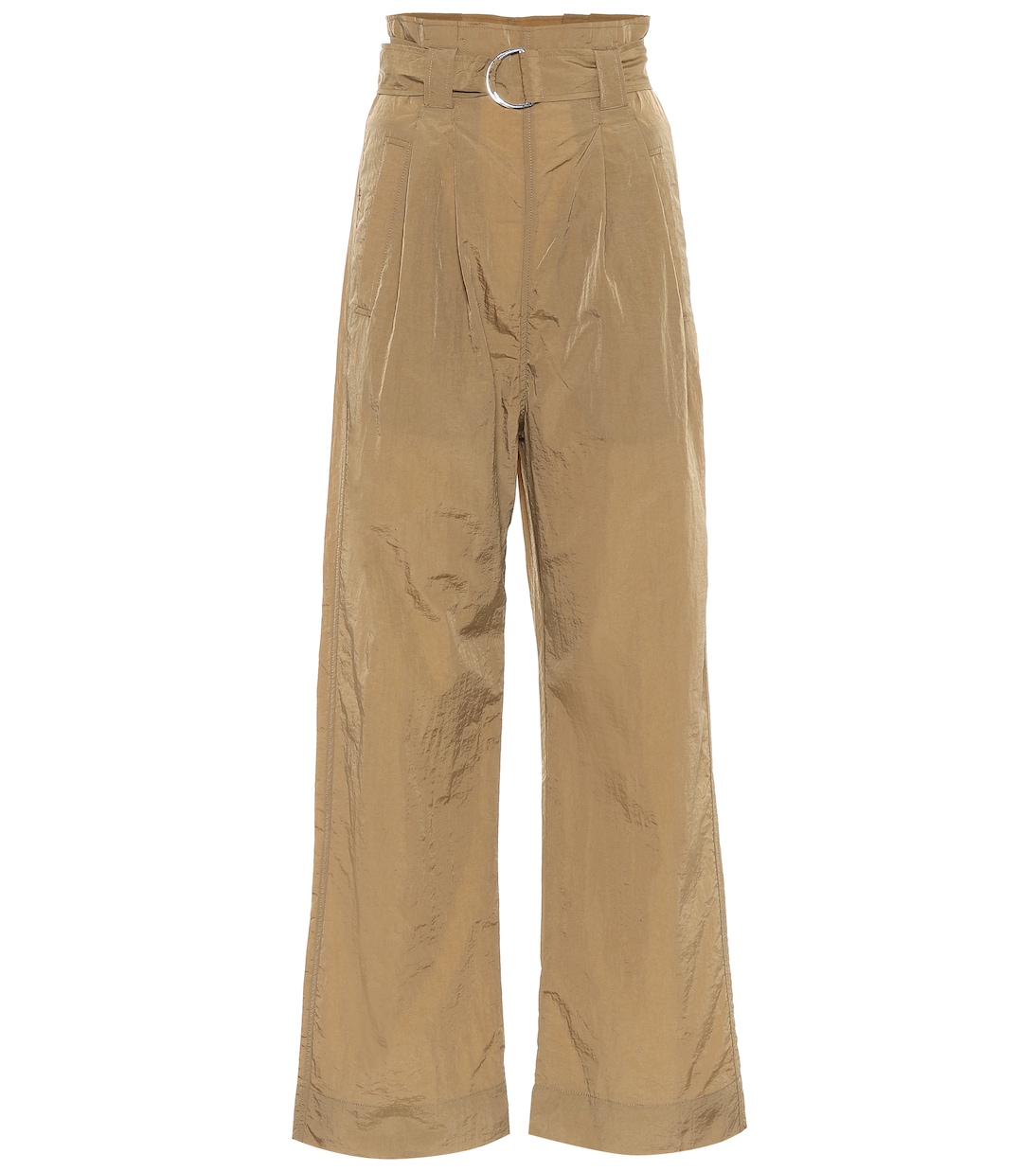 Pantalon droit Tech à taille haute | Ganni