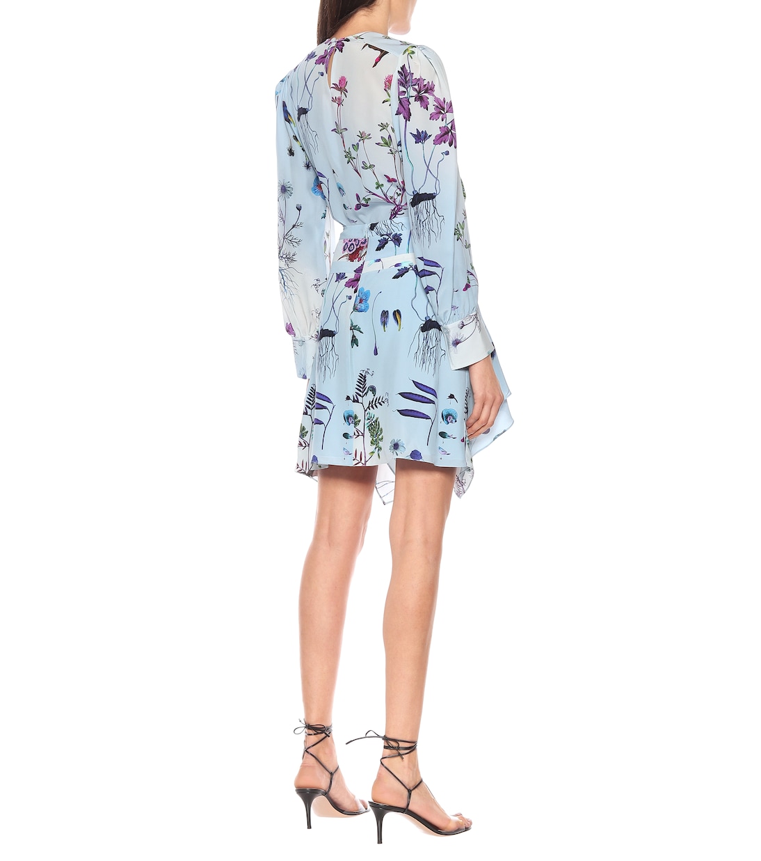 Gonna a stampa in seta | Stella McCartney