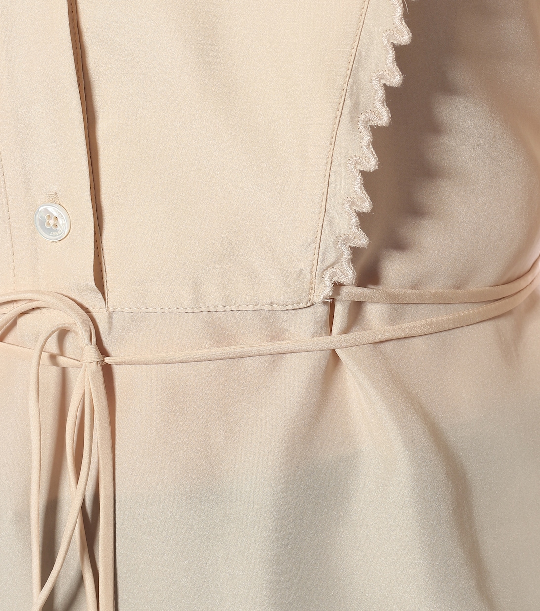 Blusa de georgette de seda | Stella McCartney