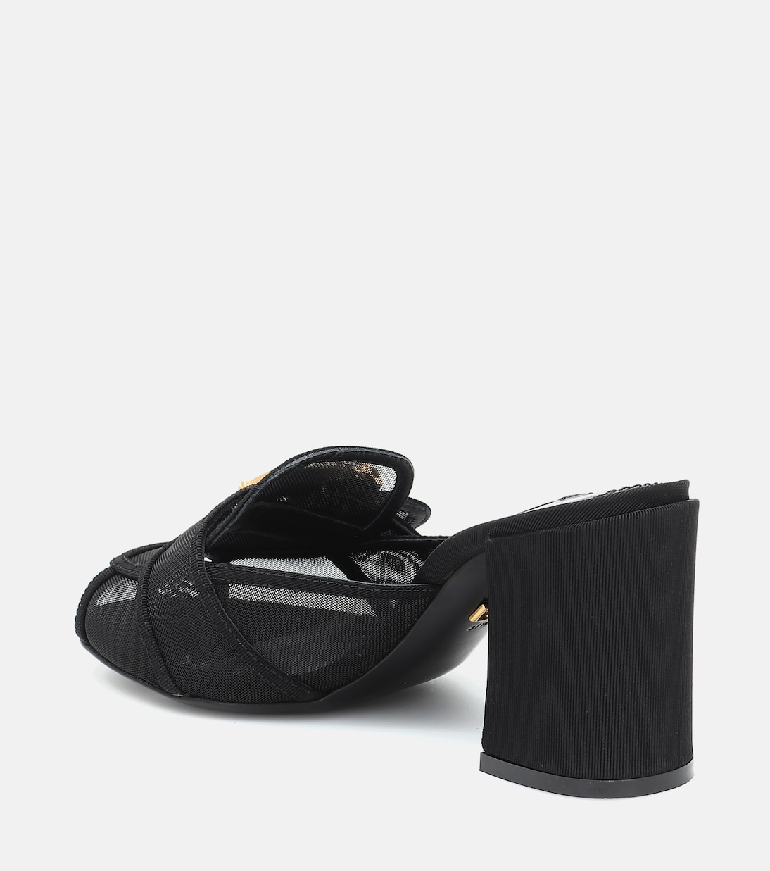 Verzierte Pantoletten aus Mesh | Dolce&Gabbana