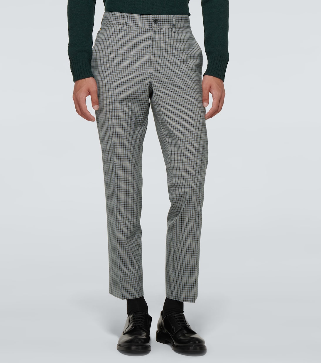 Checked tailored pants | Prada