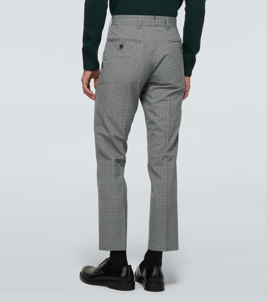 Checked tailored pants | Prada