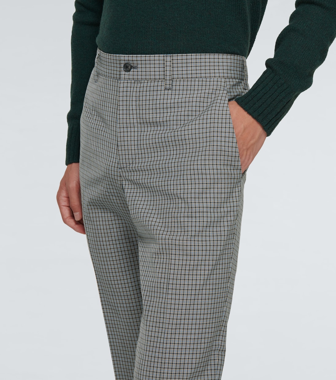 Checked tailored pants | Prada