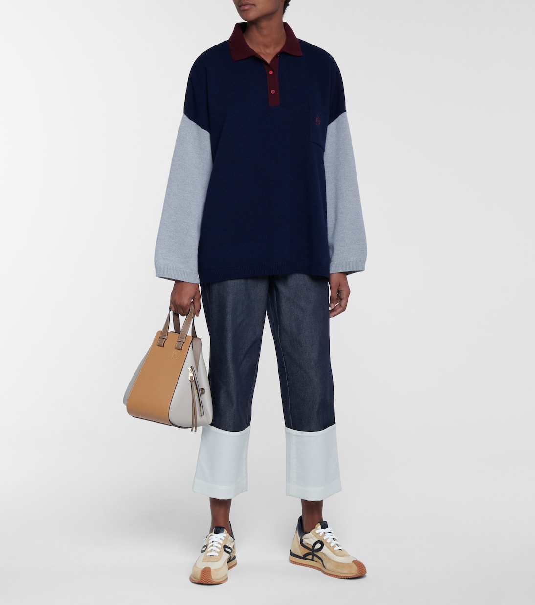 Baskets Flow Runner en daim | Loewe