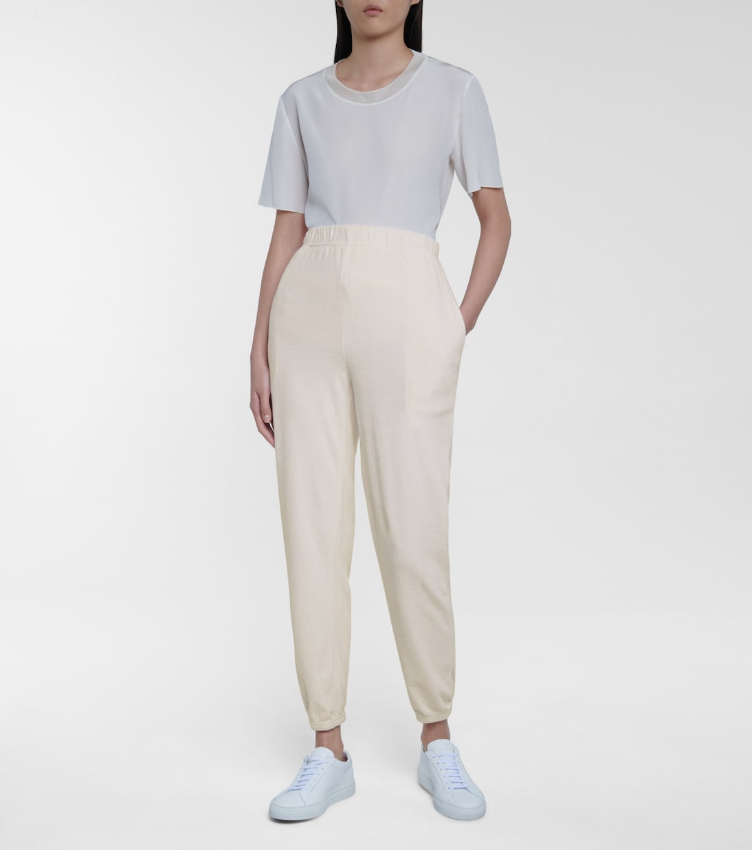 Velour sweatpants | Les Tien