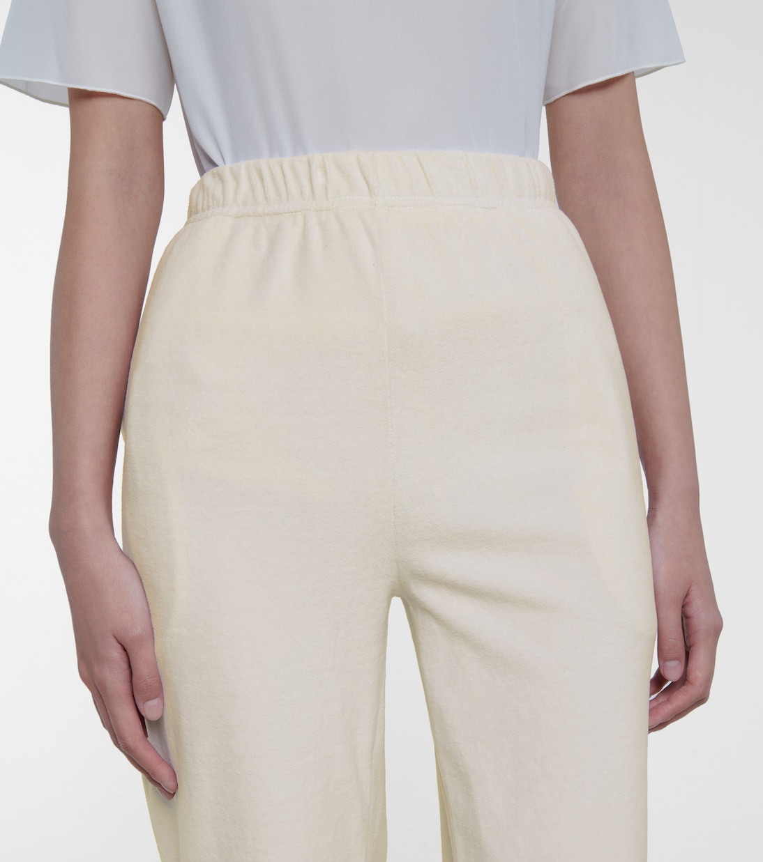 Velour sweatpants | Les Tien