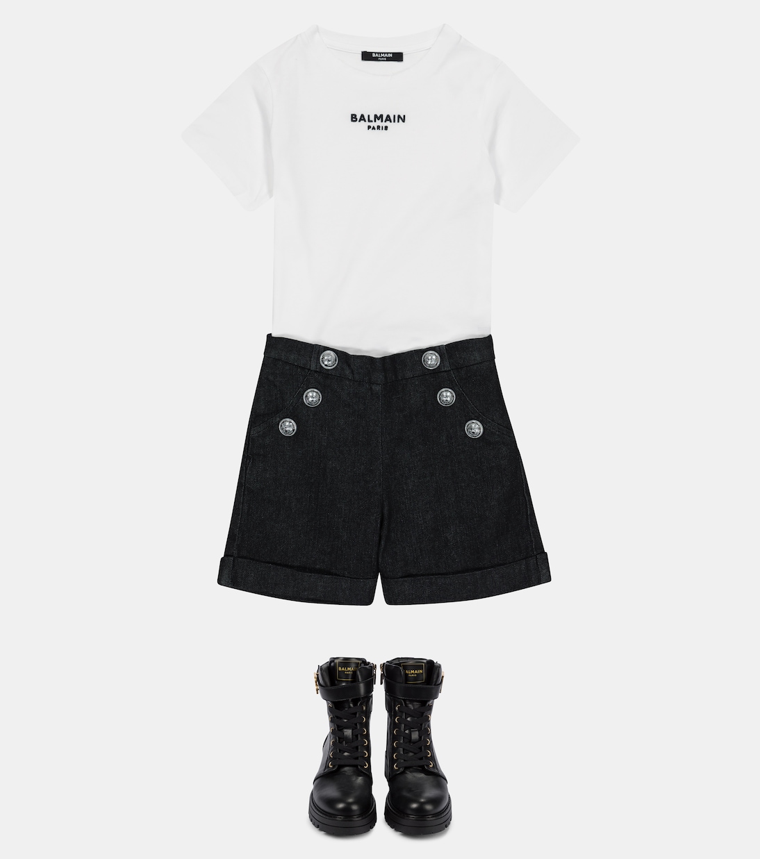 Pantalones cortos de algodón | Balmain Kids