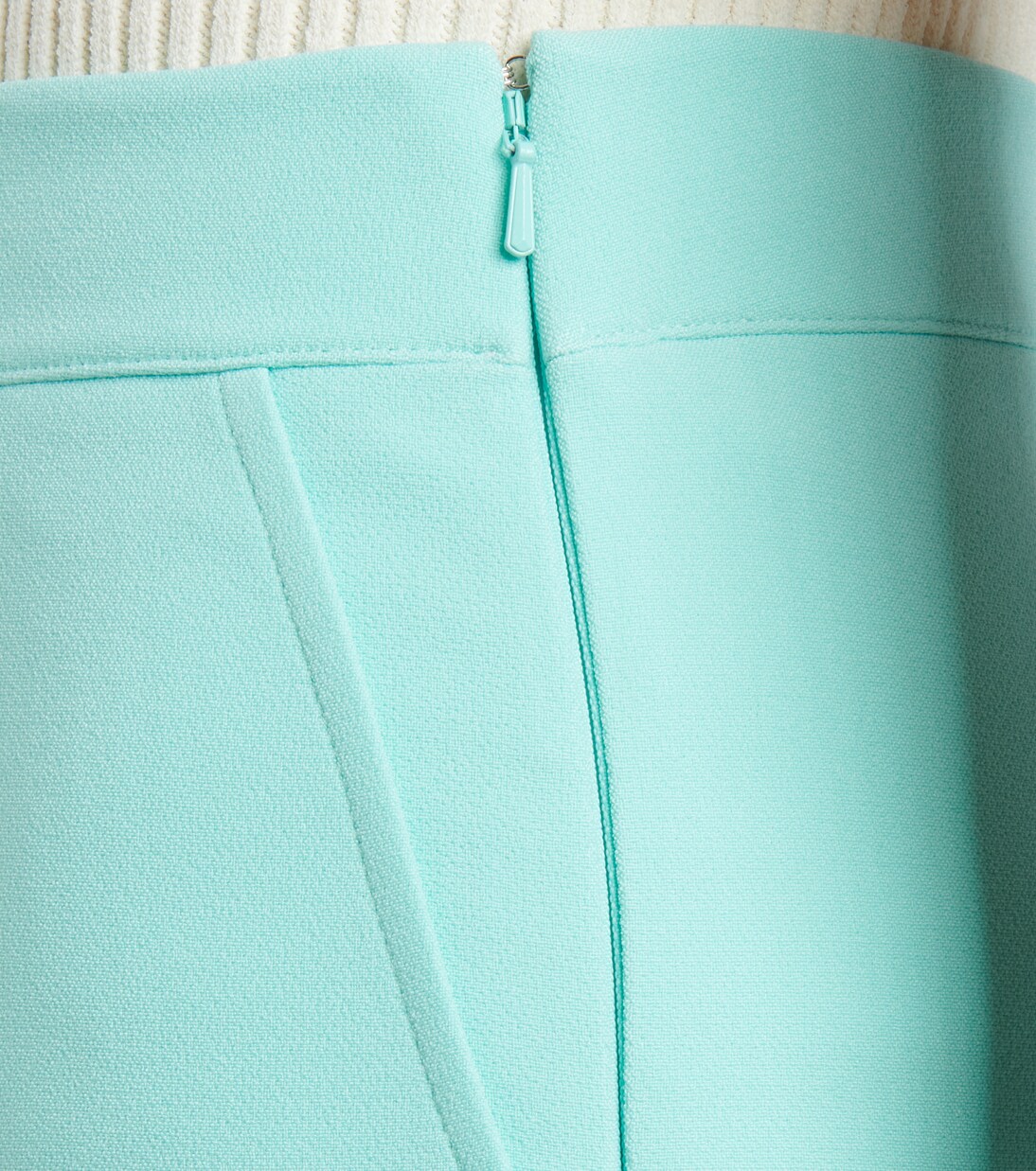 Goldie high-rise crêpe straight pants | Safiyaa