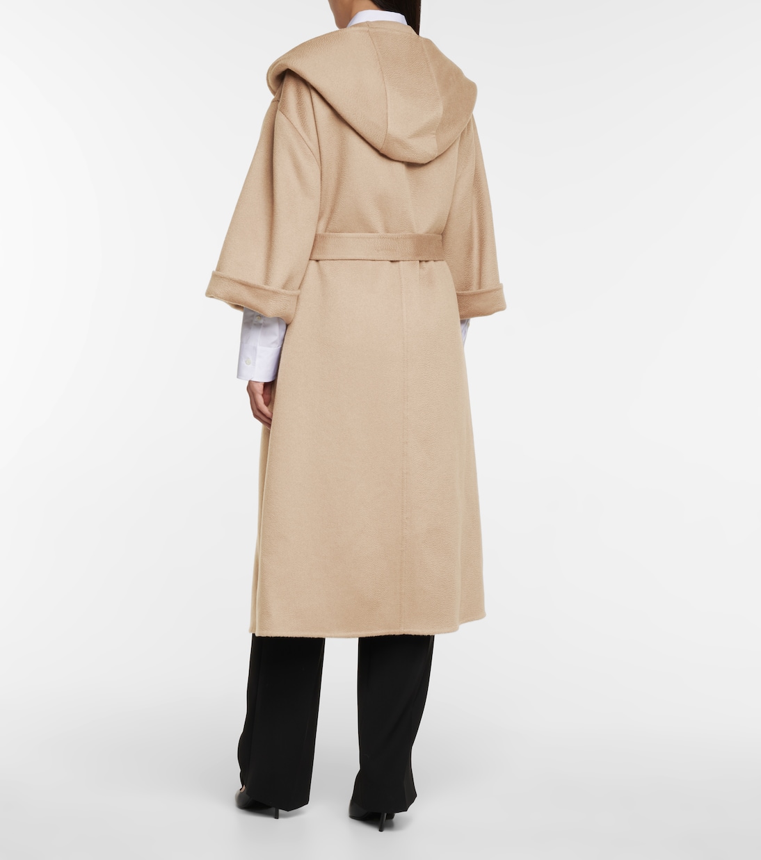 Mantel aus Kaschmir mit Gürtel | Prada