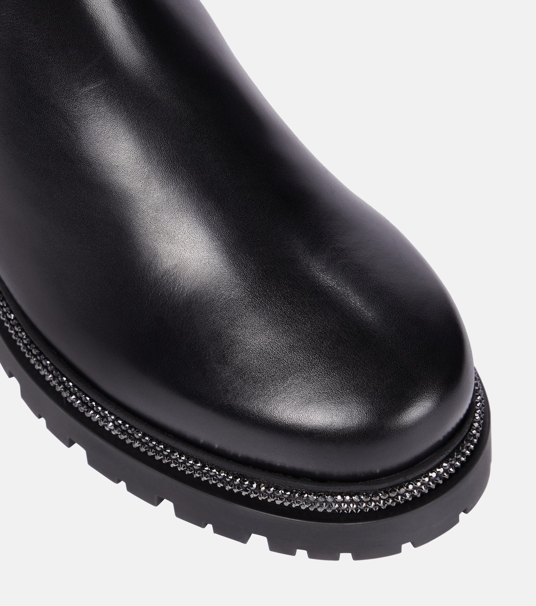 Cleo embellished leather Chelsea boots | Rene Caovilla