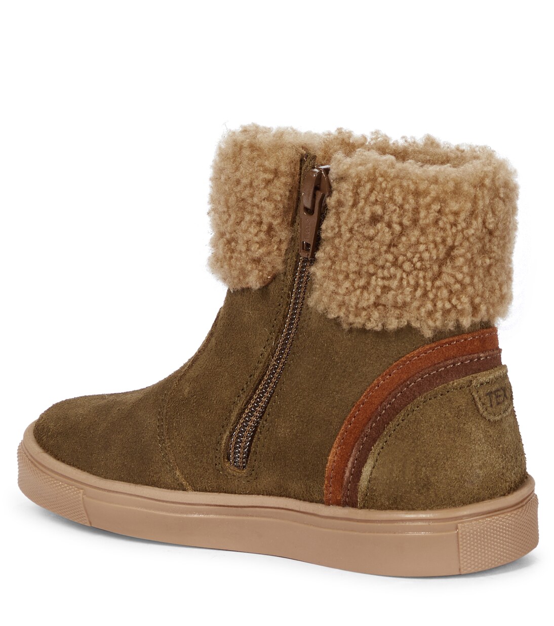 Ankle Boots Chubby mit Shearling | Petit Nord