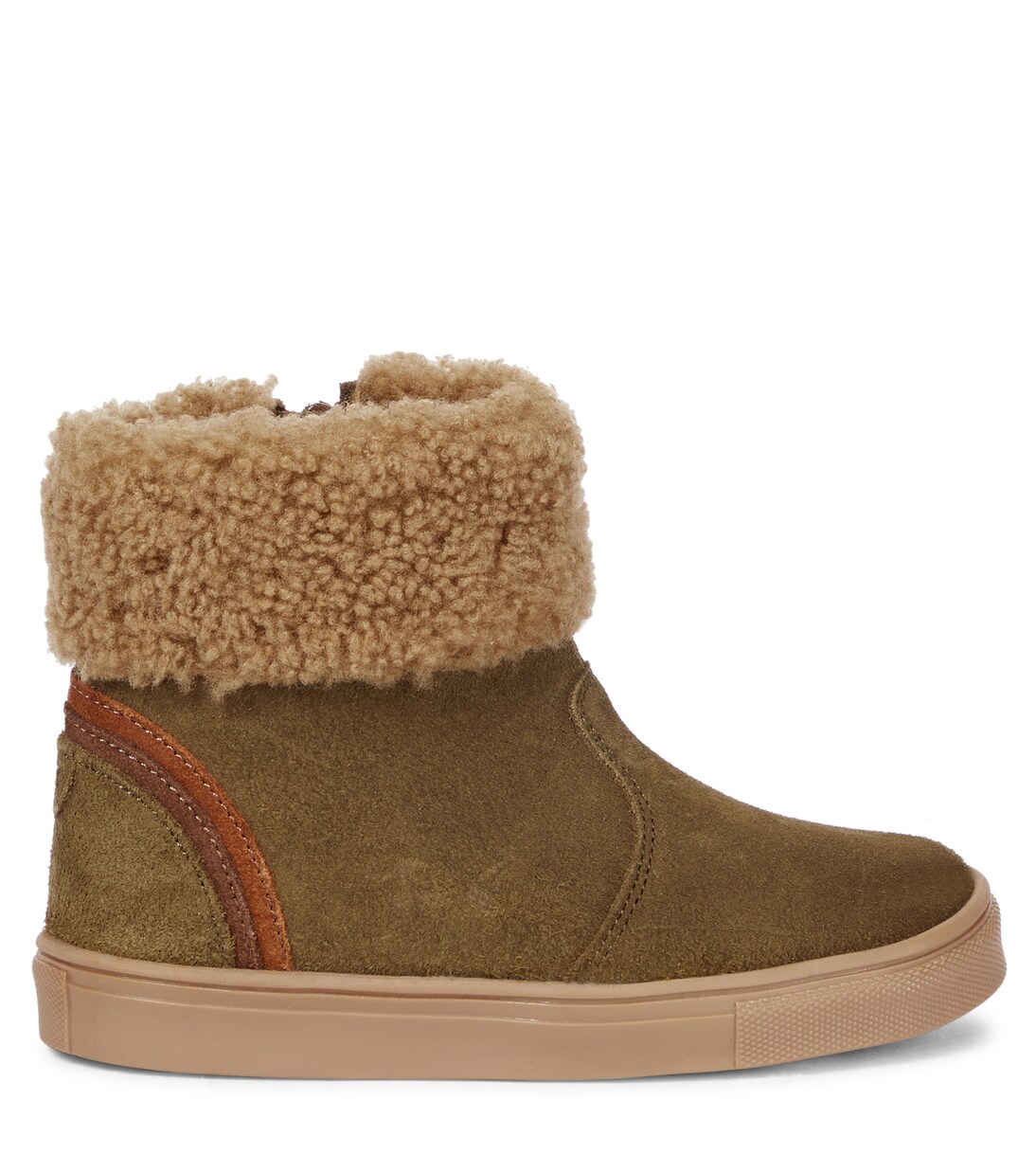 Ankle Boots Chubby mit Shearling | Petit Nord