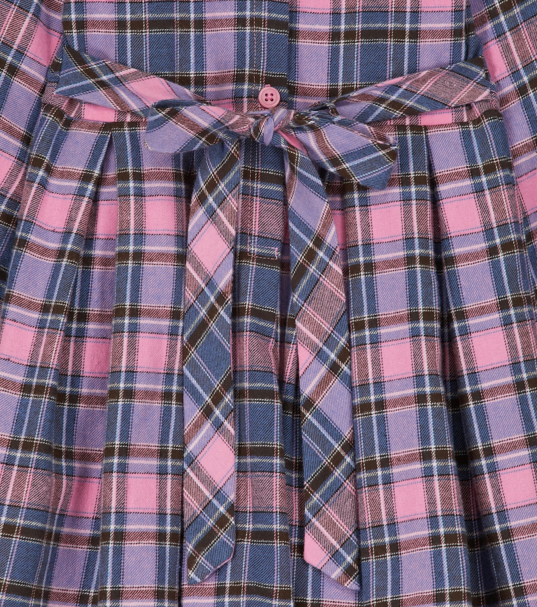 Kleid aus Baumwollflanell | Rachel Riley
