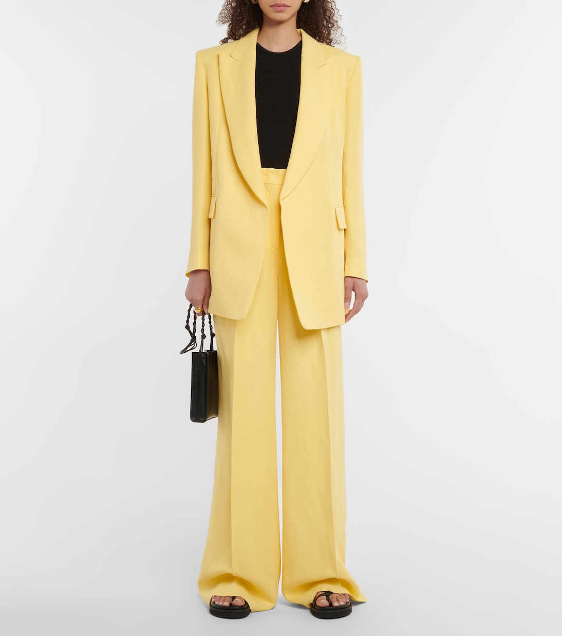 Rieti linen-blend blazer | Sportmax