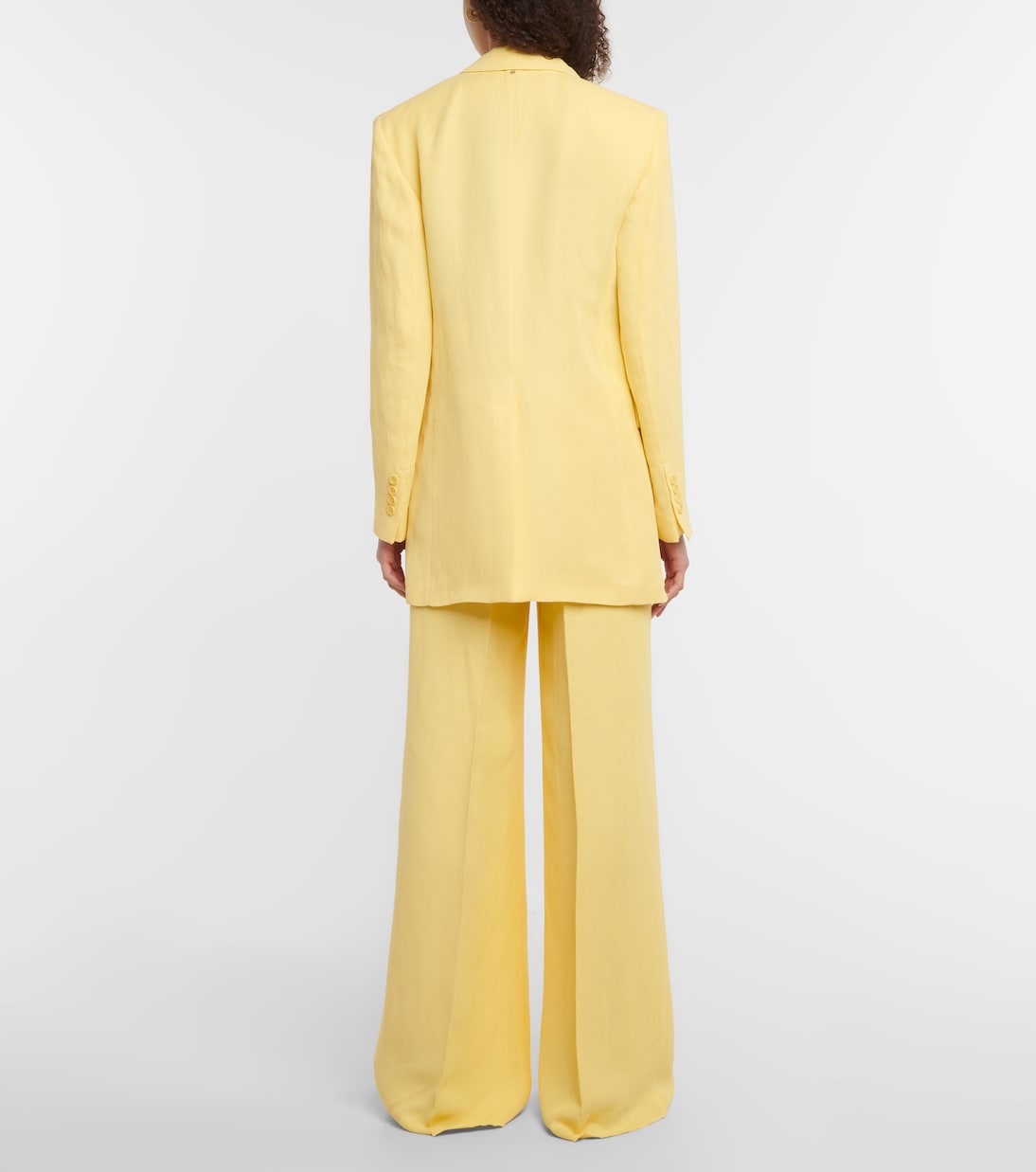 Rieti linen-blend blazer | Sportmax