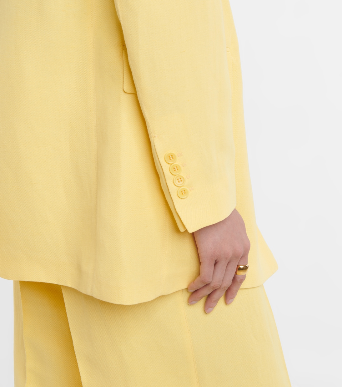 Rieti linen-blend blazer | Sportmax