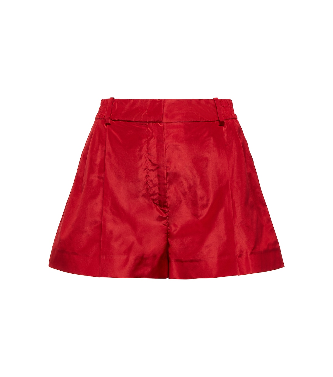 Shorts in seta a vita alta | Valentino