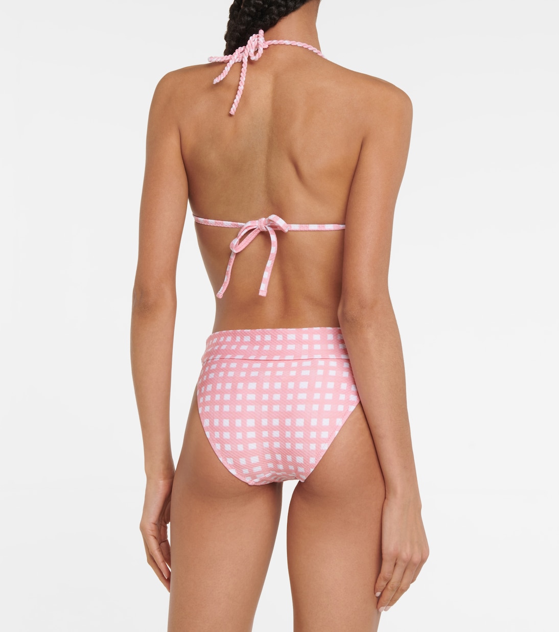 Capri checked bikini bottoms | Heidi Klein