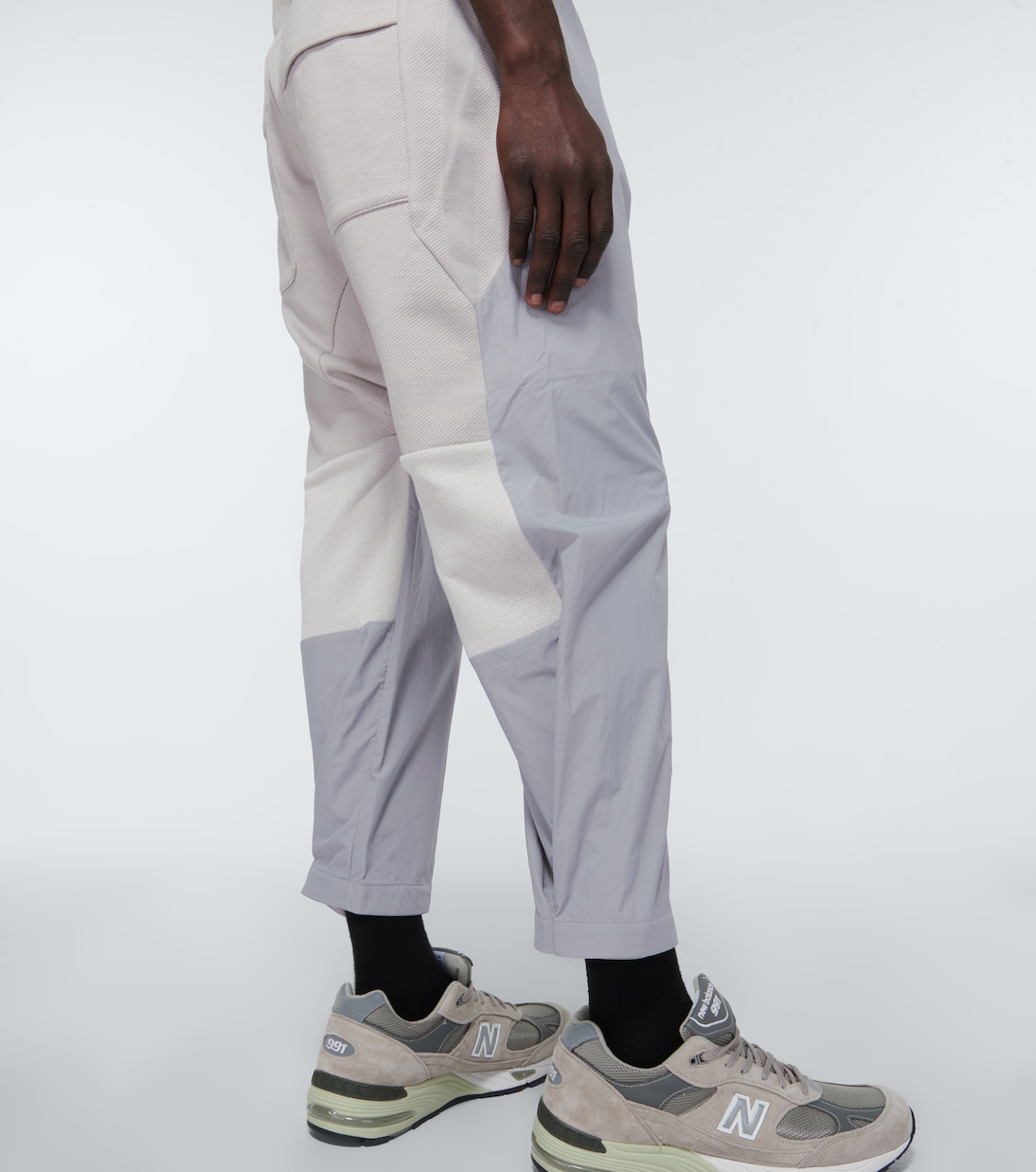 Cropped-Hose aus Tech-Material | Byborre