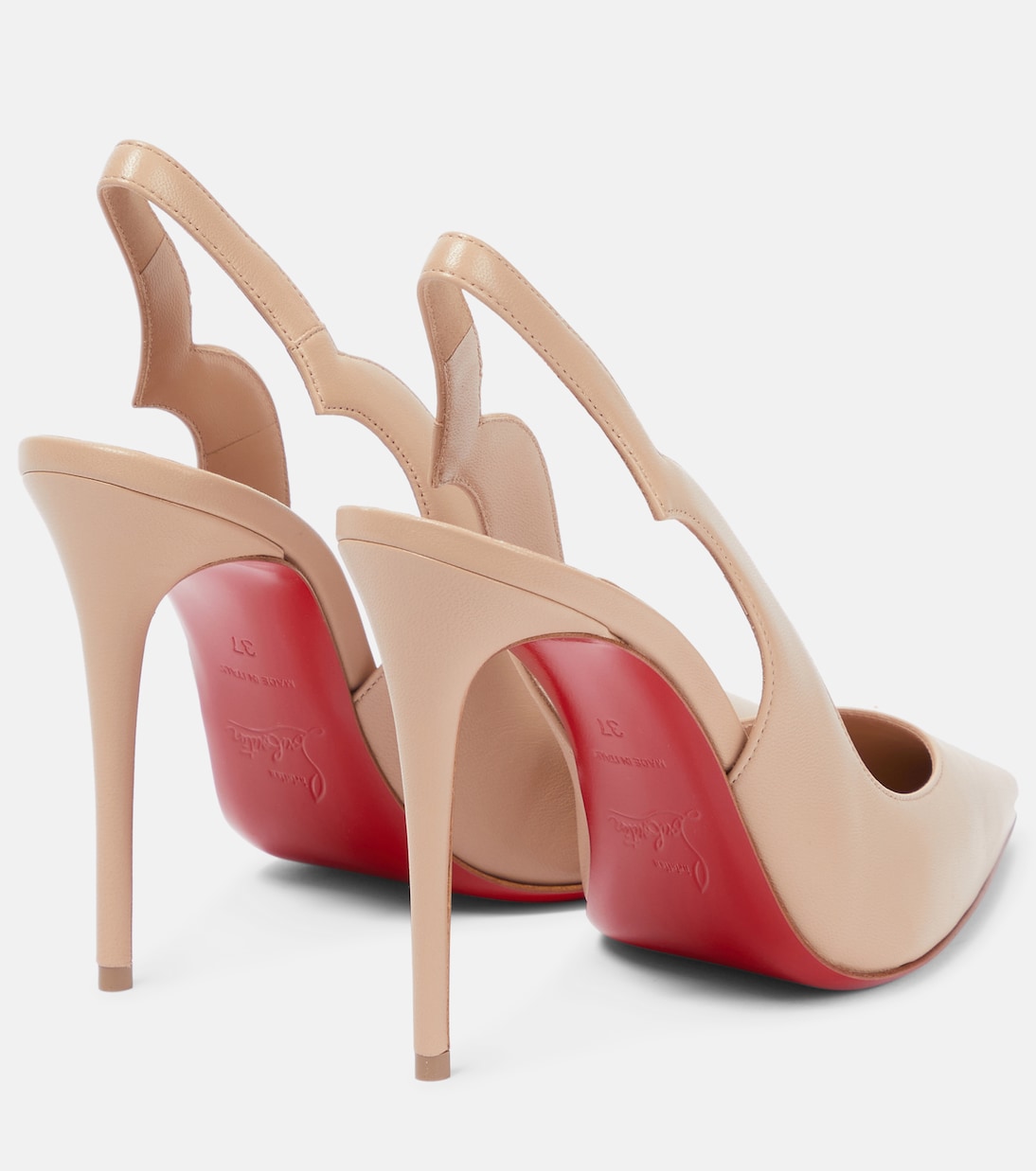 Nudes Hot Chick leather pumps | Christian Louboutin