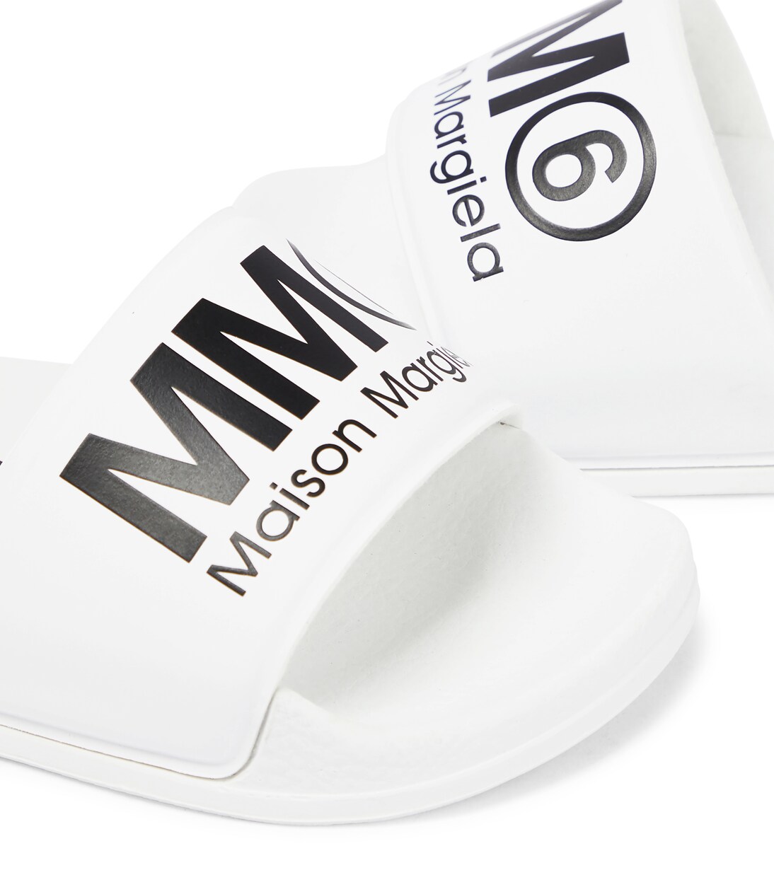 Mules en caoutchouc à logo | MM6 Maison Margiela Kids