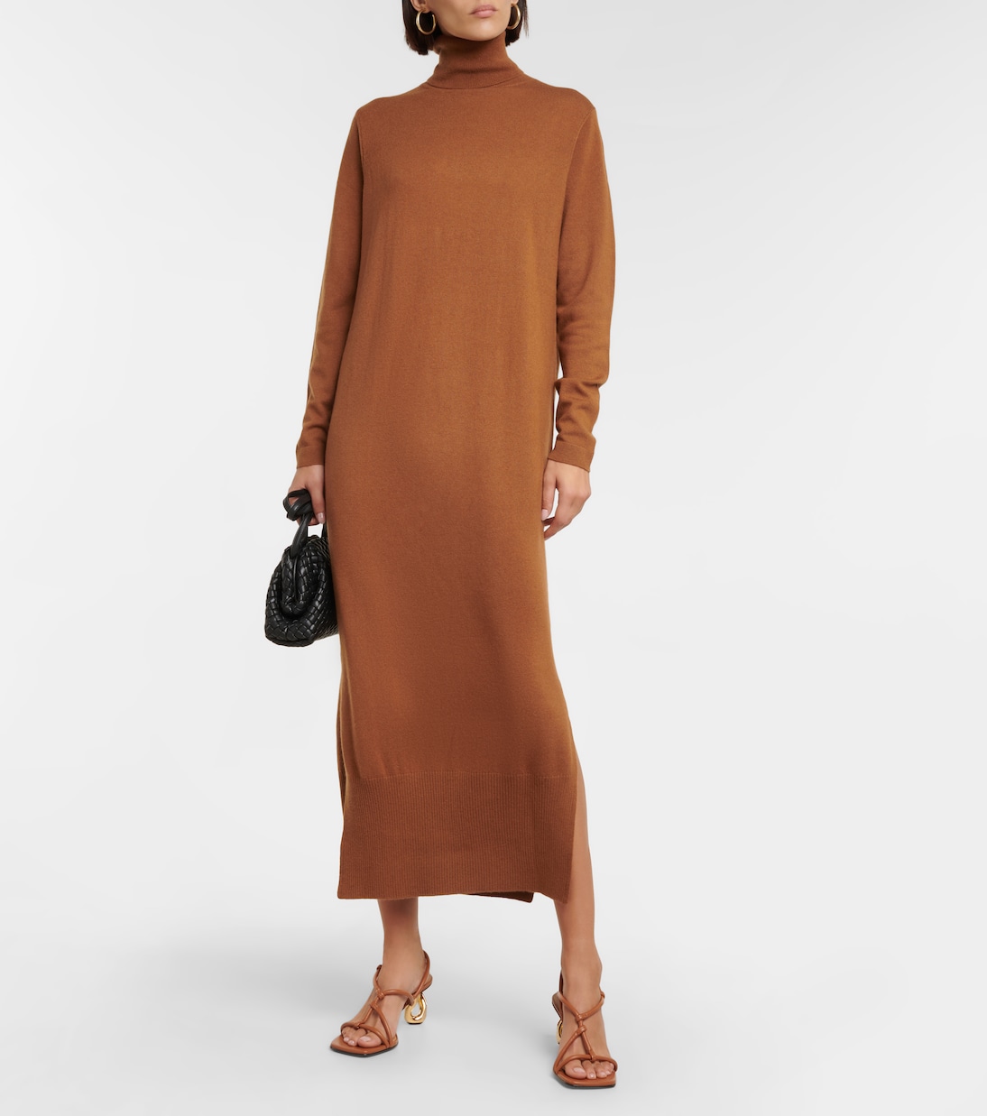 Wool and cashmere sweater maxi dress | Jardin des Orangers