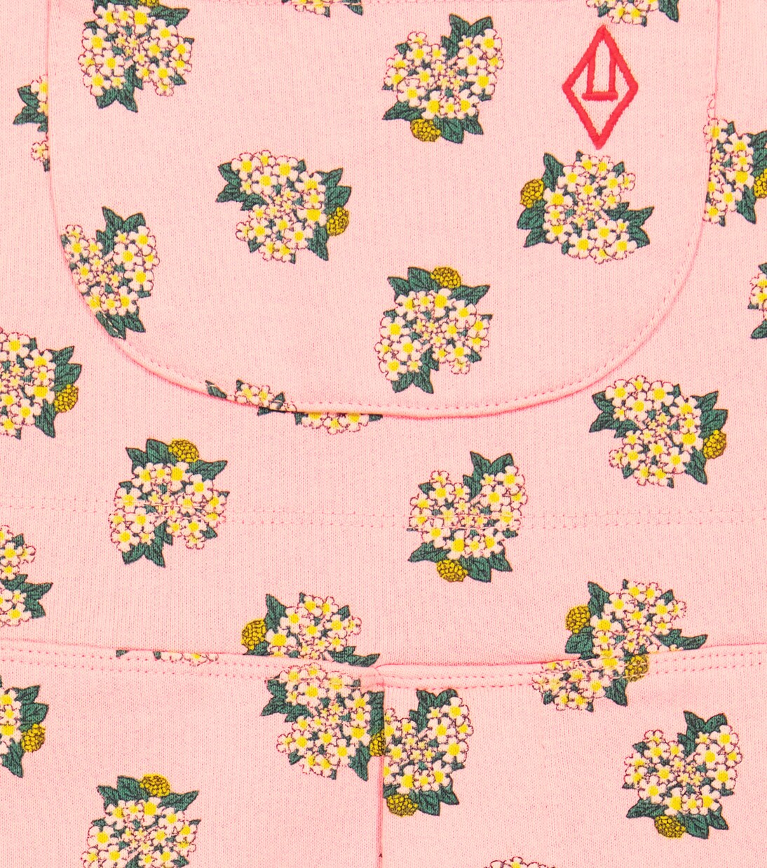 Mule printed cotton jersey dungarees | The Animals Observatory