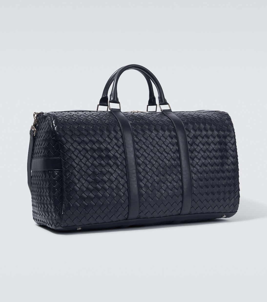 Bolso de viaje Large de piel Intrecciato | Bottega Veneta