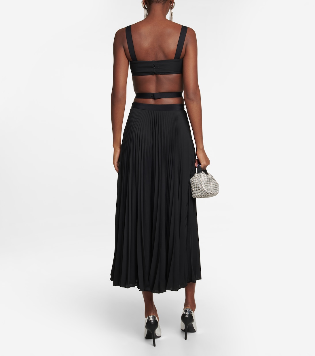 Pleated midi dress | Christopher Kane
